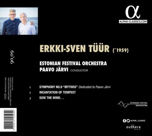 Estonian Festival Orchestra, Paavo Järvi - Erkki-Sven Tüür: Mythos (2020) [CD-Rip]