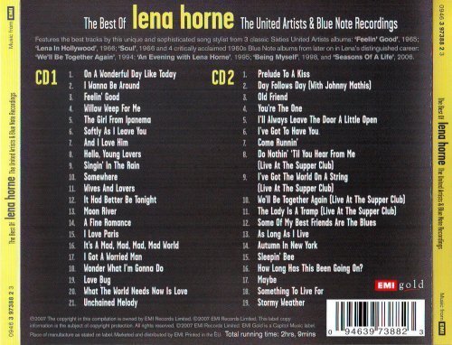 Lena Horne - The Best Of: The United Artists & Blue Note Recording (2007)