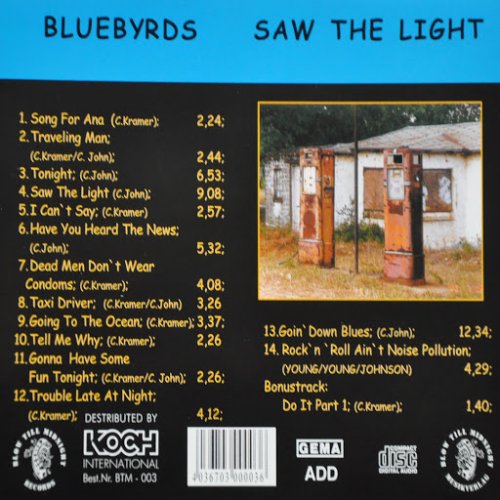 Bluebyrds - Saw The Light (1998)