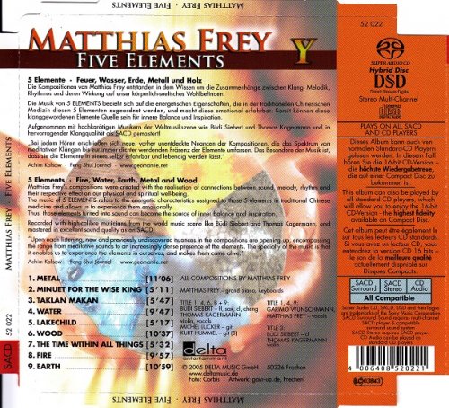 Matthias Frey - Five Elements (2005) [SACD]