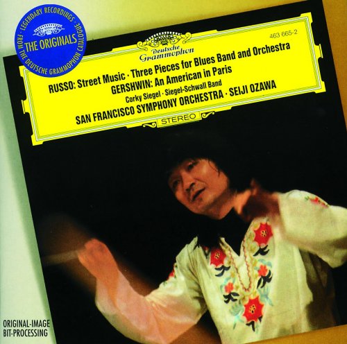 Seiji Ozawa, San Francisco Symphony - Russo: Street Music; Three Pieces / Gershwin: An American in Paris (2002)