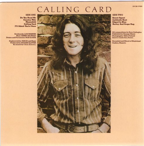 Rory Gallagher - Calling Card (Japan Remastered) (1976/2007)