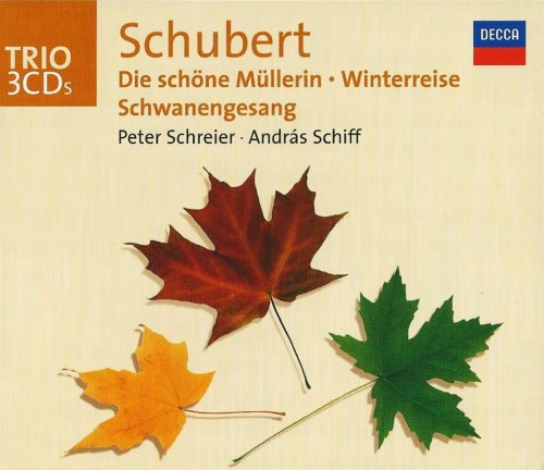 Peter Schreier, András Schiff - Schubert: Die schöne Müllerin, Winterreise, Schwanengesang (3CD) (2003)