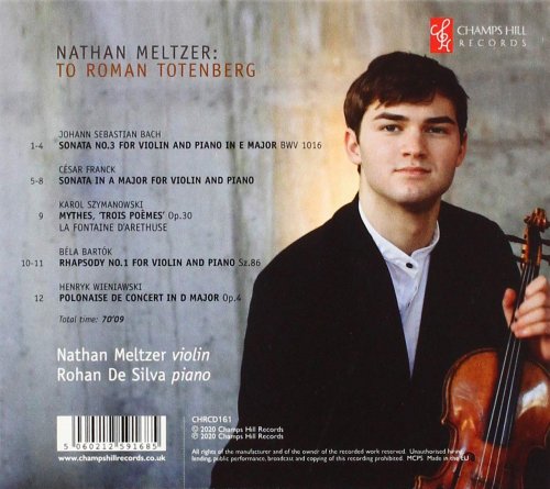 Nathan Meltzer & Rohan De Silva - To Roman Totenberg (2020) [Hi-Res]