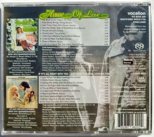 Dottie West - House Of Love & If It's All Right With You (1973, 1974) [2019 SACD]