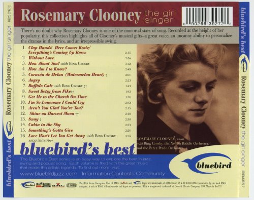 Rosemary Clooney - The Girl Singer (2002) FLAC