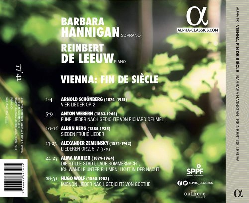 Barbara Hannigan, Reinbert De Leeuw  - Vienna - Fin de Siècle (2018) [CD-Rip]
