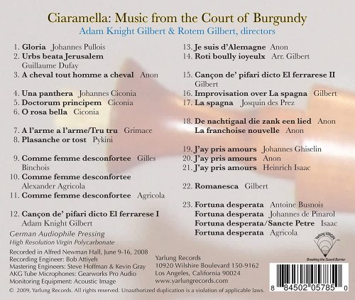 Ciaramella - Music from the Court of Burgundy (2011) [Hi-Res]