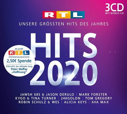 VA - RTL Hits 2020 (3 CD) (2020)