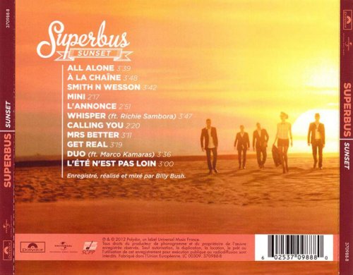 Superbus - Sunset (2012)