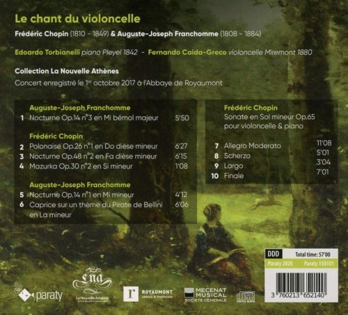 Edoardo Torbianelli and Fernando Caida-Greco - Le chant du violoncelle (2020) [Hi-Res]