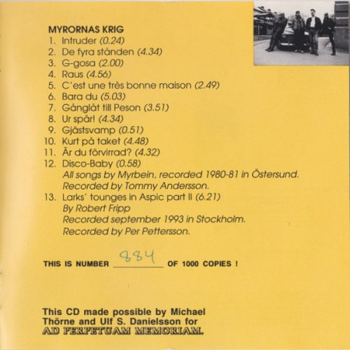 Myrbein - Myrornas Krig (Reissue) (1981/1993)