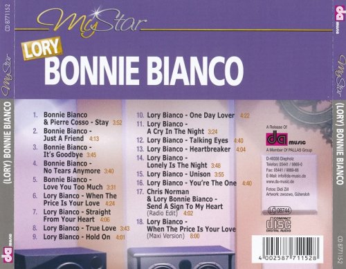 Lory "Bonnie" Bianco - My Star (2017) CD-Rip