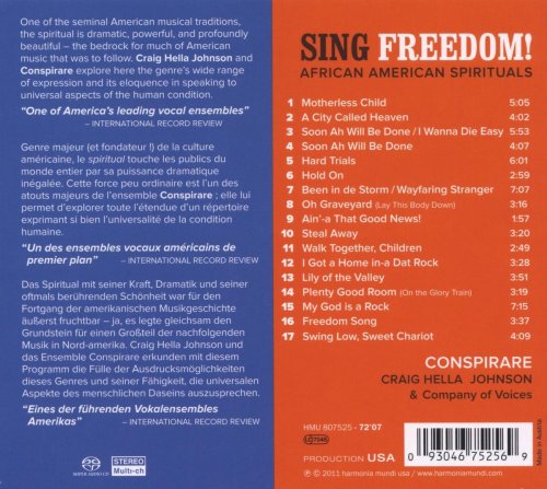 Conspirare & Craig Hella Johnson - Sing Freedom! African-American Spirituals (2011) [Hi-Res]