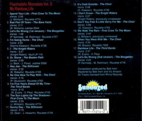 Various Artists - Psychedelic Microdots 3: My Rainbow Life (1992)