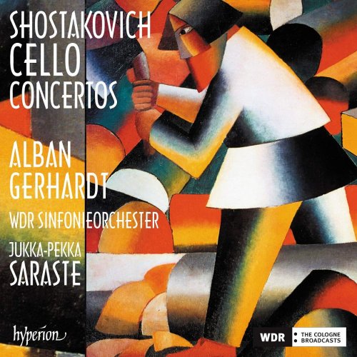 Alban Gerhardt, WDR Sinfonieorchester, Dmitri Shostakovich, Jukka-Pekka Saraste - Shostakovich: Cello Concertos (2020)