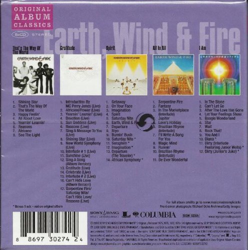 Earth, Wind & Fire - Original Album Classics (Box Set, 5CD) (2008) 320 kbps