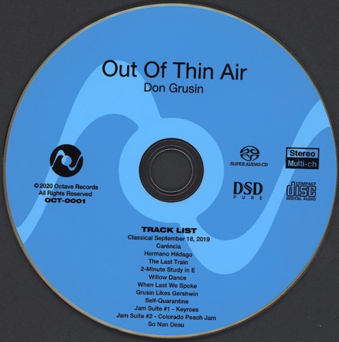 Don Grusin - Out of Thin Air (2020) [SACD]