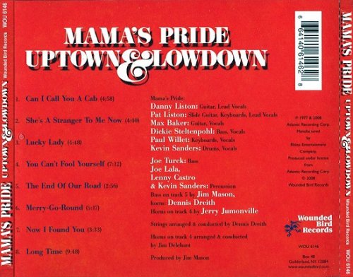 Mama's Pride - Uptown And Lowdown (Reissue) (1977/2008)