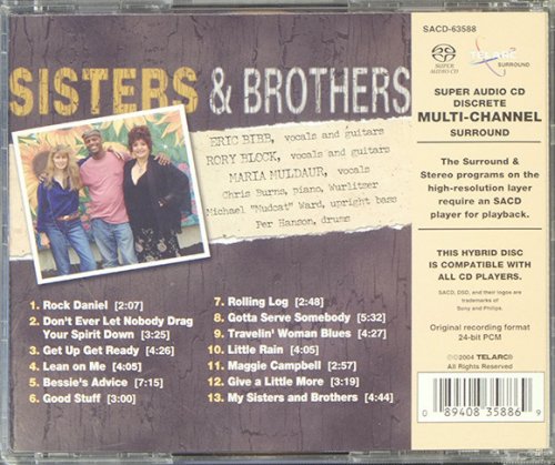 Eric Bibb, Rory Block, Maria Muldaur - Sisters & Brothers (2004) [SACD]