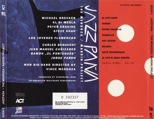 Vince Mendoza & Arif Mardin - Jazzpana (1992)