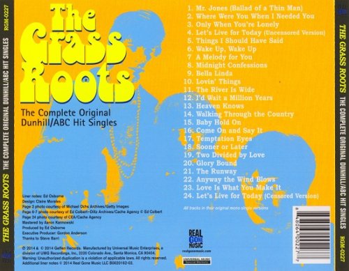 The Grass Roots ‎– The Complete Original Dunhill / ABC Hit Singles (2014)