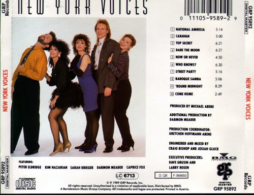 New York Voices - New York Voices ( 1989) FLAC