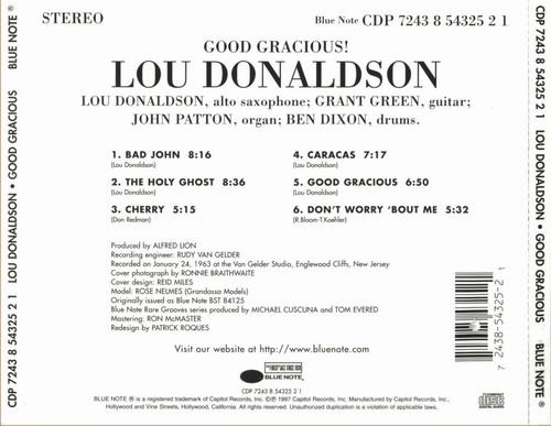 Lou Donaldson - Good Gracious! (1963)