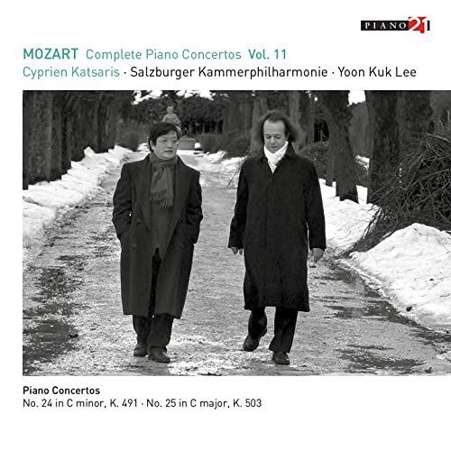 Cyprien Katsaris - Mozart: Complete Piano Concertos, Vol. 11 (Live - K. 491 & 503) (2020)