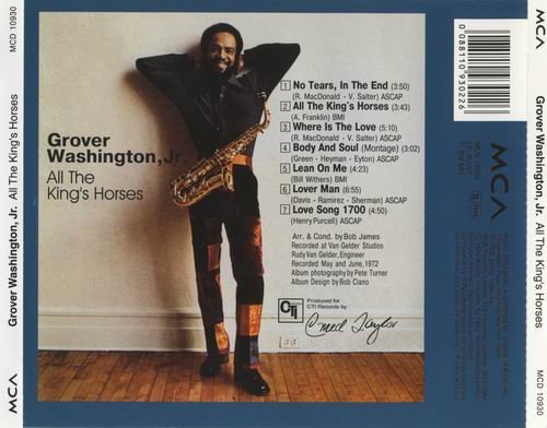 Grover Washington, Jr. - All The King's Horses (1972) 320 kbps+CD Rip