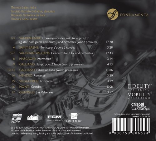 Thomas Leleu, Orquesta Sinfonica de Lara, Tarcisio Barreto Ceballos - In the Mood for Tuba (2015) [Hi-Res]