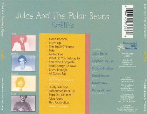 Jules And The Polar Bears - Phonetics (Reissue) (1979/2006)