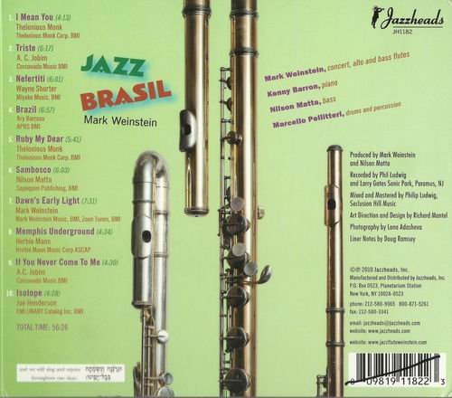 Mark Weinstein - Jazz Brasil (2010) 320 kbps+CD Rip