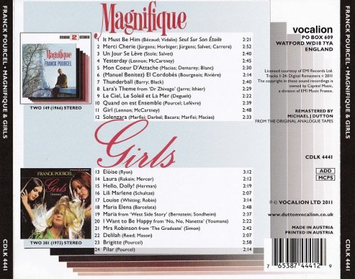 Franck Pourcel - Magnifique & Girls (2011) CD-Rip