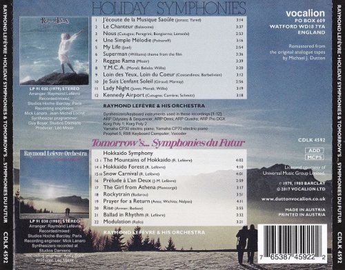 Raymond Lefevre - Holiday Symphonies & Tomorrow's... Symphonies Du Futur (2017) CD-Rip