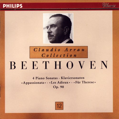 Claudio Arrau - Beethoven: 4 Piano Sonatas • Klaviersonaten (1991)