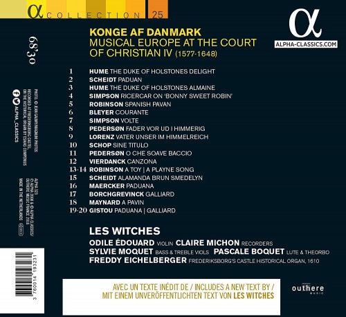 Les Witches - Konge af Danmark: Musical Europe at the Court of Christian IV (2008) [Hi-Res]