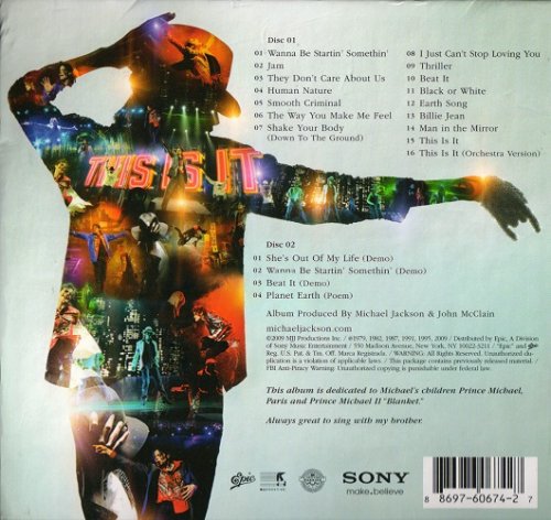 Michael Jackson - This Is It (2009) CD-Rip