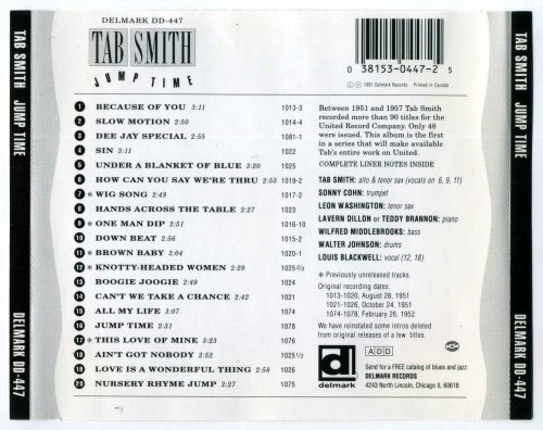 Tab Smith - Jump Time (1991) CD-Rip