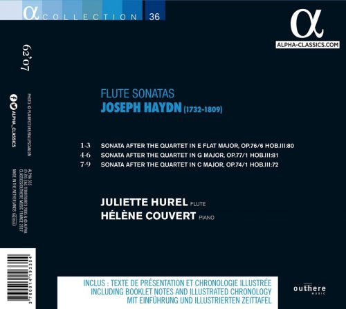 Juliette Hurel & Helene Couvert - Haydn: Flute Sonatas (2007)