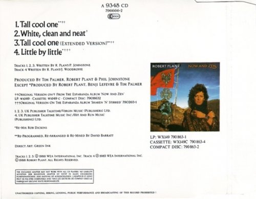 Robert Plant - Tall Cool One (Mini, Single) (1988)