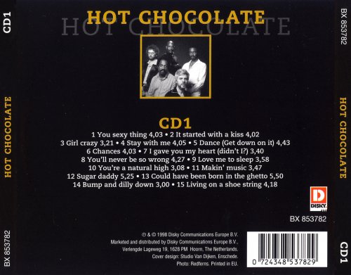 Hot Chocolate - Original Gold (1998) 320 kbps