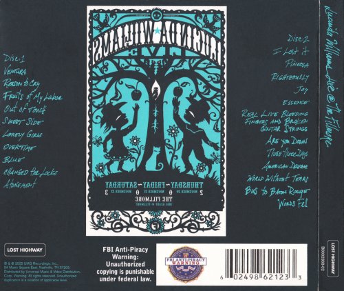 Lucinda Williams - Live at the Fillmore (2005)