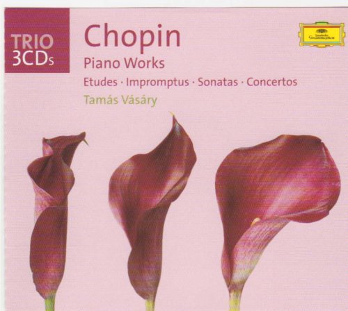 Tamas Vasary - Chopin: Piano Works (Nocturnes-Waltzes-Ballades-Scherzi / Etudes-Impromptus-Sonatas-Concertos) (2002)