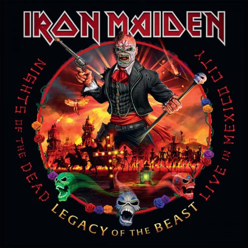 Iron Maiden - Nights of the Dead, Legacy of the Beast: Live in Mexico City (2020) [CD-Rip]