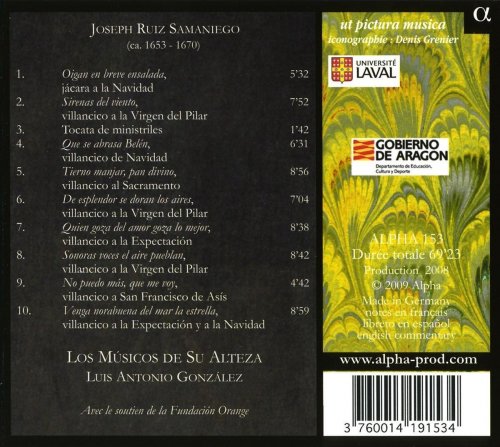 Los Músicos de Su Alteza, Luis Antonio González - Samaniego - La vida es sueño (2009) [Hi-Res]