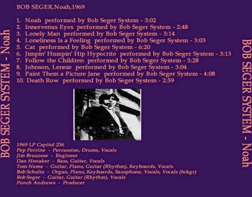 The Bob Seger System - Noah (1969/2008)