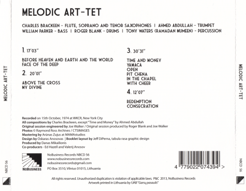 Melodic Art-Tet - Melodic Art-Tet (2013)