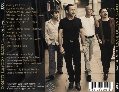 Tommy Castro Band - Guilty of Love (2001)