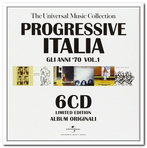 VA - Progressive Italia Gli Anni '70 Vol. 1 - The Universal Music Collection [6CD Remastered, Limited Edition] (2009)